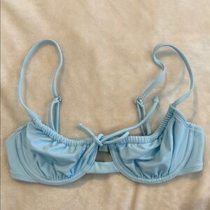 Xhilaration Sky Blue Bikini Top | Medium